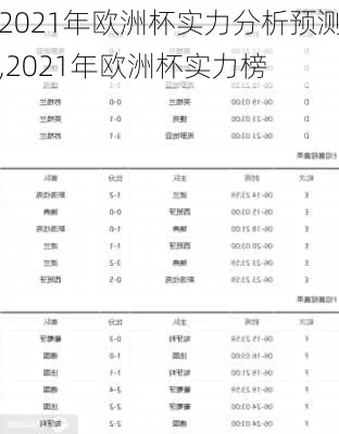 2021年欧洲杯对 详细解析各队资格赛情况-第3张图片-www.211178.com_果博福布斯